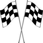 Checkered Flags 1 Clip Art