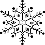 Snowflake 06 Clip Art