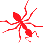 Ant - Red 1 Clip Art