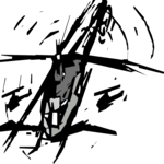 Helicopter 07 Clip Art