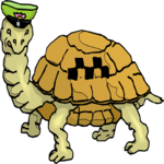Tortoise - Taxi Driver Clip Art