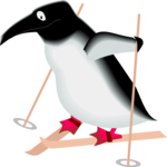Skier - Penguin 2