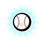 Baseball - Ball 05 Clip Art