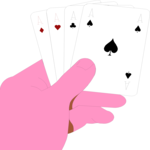 Showing Cards 1 Clip Art