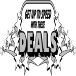 Get Up To Speed Deals Clip Art