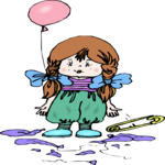 Girl with Balloons 5