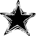 Star 021 Clip Art