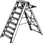 Ladder 05 Clip Art