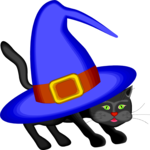 Witch Hat & Cat