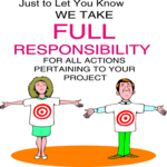 Full Responsibility Clip Art