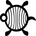 River Turtle Clip Art