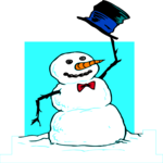 Snowman 42 Clip Art