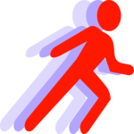 Running Symbol 3 Clip Art