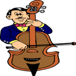 Cellist 8 Clip Art
