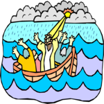 Jesus Calms Storm Clip Art