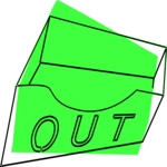 Out Tray 4 Clip Art