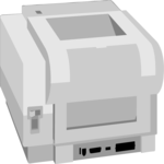 Printer 079 Clip Art