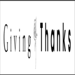 Giving Thanks