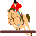 Equestrian 02 Clip Art