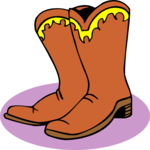 Cowboy Boots 5 Clip Art