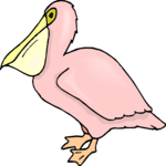 Pelican 6 Clip Art
