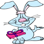 Rabbit with Gift