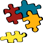 Puzzle Pieces 4 Clip Art