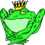 Frog Prince 2 Clip Art