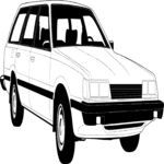 Subaru DL Wagon Clip Art