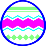 Easter Egg 01 Clip Art