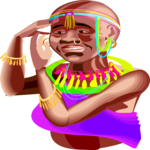 Woman with Headdress