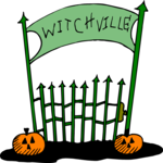 Witchville Clip Art
