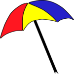 Beach Umbrella 4 Clip Art