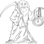 Father Time 02 Clip Art