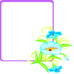 Flax Flower Frame