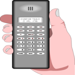 Cell Phone 8 Clip Art