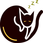Cat Sleeping 3 Clip Art