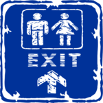 Elevator Exit 3 Clip Art