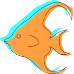Angel Fish 18 Clip Art
