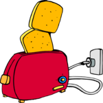 Toaster 03 Clip Art