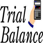Trial Balance Clip Art