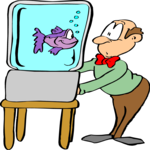 Water Cooler - Fish 2 Clip Art