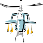 Helicopter 11 Clip Art