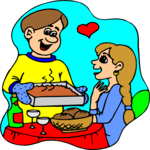 Husband Cooking Dinner