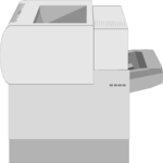 Printer 071 Clip Art