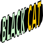 Black Cat - Title Clip Art