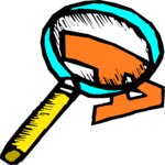 Magnifying Glass 2 Clip Art
