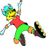 In-Line Skating - Wolf 1