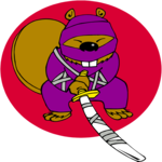 Beaver - Ninja Clip Art