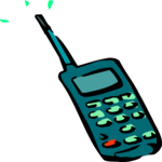 Cellular Phone 25 Clip Art